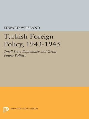 cover image of Turkish Foreign Policy, 1943-1945